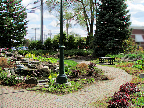 Photo of a park in Rochester, Michigan.