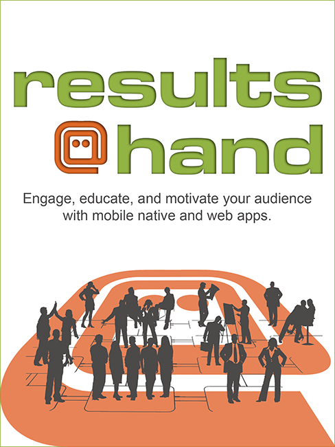Vertically aligned splash page example.